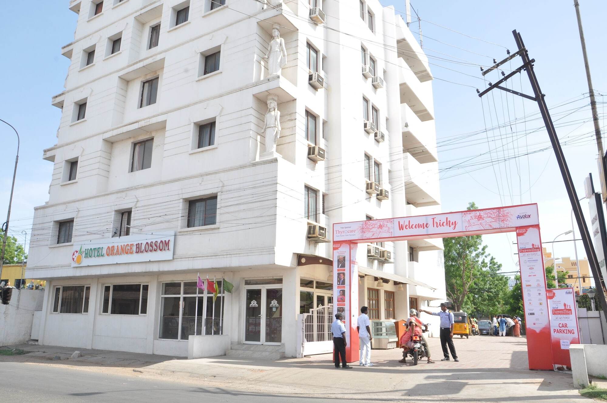 Hotel Orange Blossom Tiruchirappalli Exterior foto